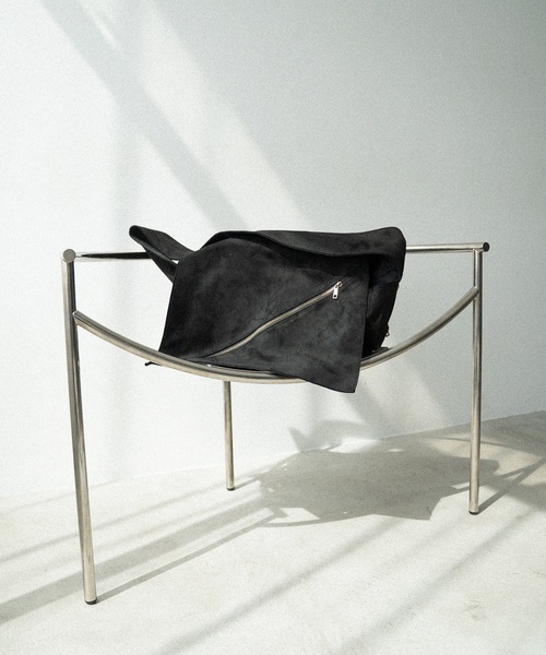 cii(シー)の「slash zip vintage shoulder bag / スラッシュジップヴィンテージショルダーバッグ(ショルダーバッグ・メンズ・ブラック/ブラウン・FREE)」の11枚目の写真