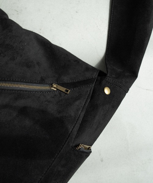 cii(シー)の「slash zip vintage shoulder bag / スラッシュジップヴィンテージショルダーバッグ(ショルダーバッグ・メンズ・ブラック/ブラウン・FREE)」の16枚目の写真