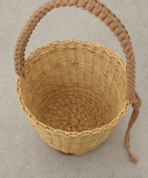 BEARDSLEY(ビアズリー)の「《MUUN》かごバッグ(かごバッグ・レディース・キャメル・FREE)」の8枚目の写真