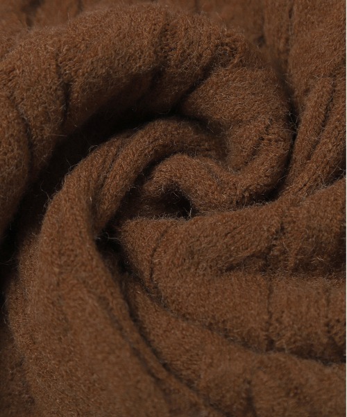 La-gemme（ラジェム）の「Vネックケーブルニットベスト（ベスト・レディース・ホワイト/ネイビー/ブラウン・フリー）」の19枚目の写真