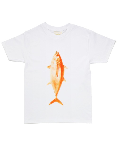 PAPERSKY(ペーパースカイ)の「PAPERSKY ペーパースカイ MAGURO T マグロTシャツ(Tシャツ/カットソー・レディース・ホワイト系その他・S/M/L)」の8枚目の写真