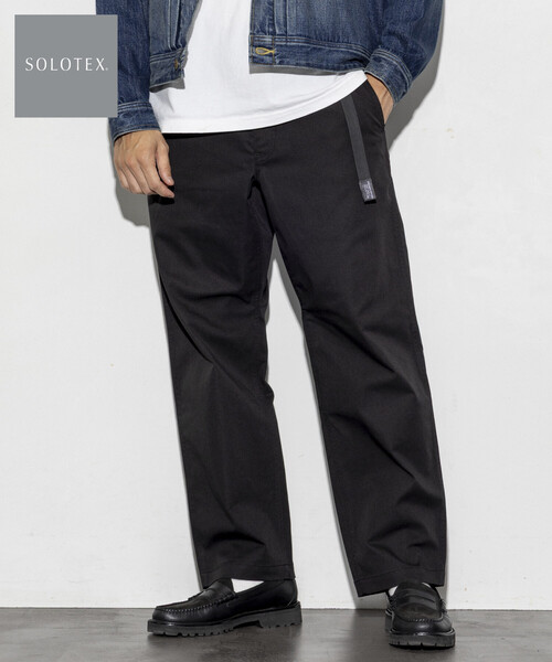 FREAK'S STORE（フリークスストア）の「SOLOTEX ウェービングベルト クライミングパンツ / WEBBING BELT PANTS（チノパンツ・メンズ・チャコールグレー/ブラック/ベージュ/その他7・SMALL/MEDIUM/LARGE）」の2枚目の写真