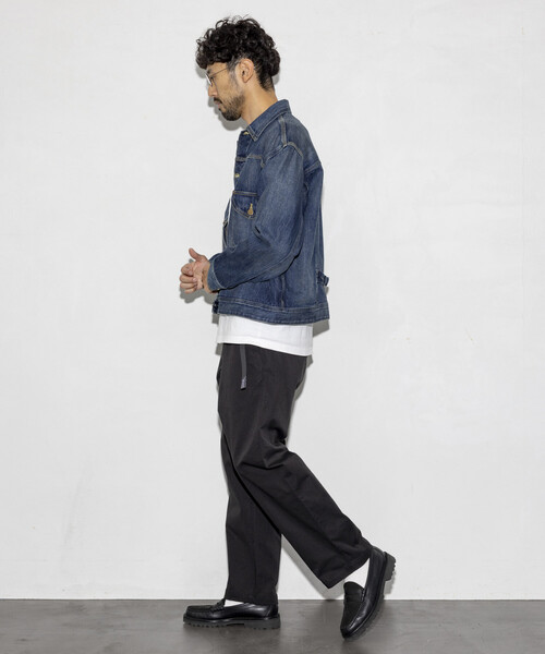 FREAK'S STORE（フリークスストア）の「SOLOTEX ウェービングベルト クライミングパンツ / WEBBING BELT PANTS（チノパンツ・メンズ・チャコールグレー/ブラック/ベージュ/その他7・SMALL/MEDIUM/LARGE）」の10枚目の写真