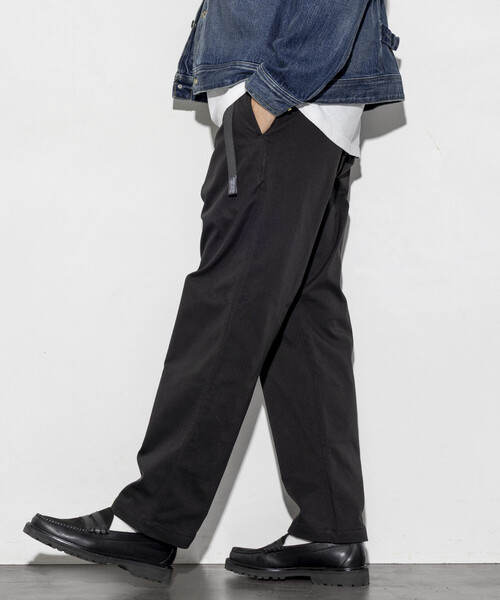 FREAK'S STORE（フリークスストア）の「SOLOTEX ウェービングベルト クライミングパンツ / WEBBING BELT PANTS（チノパンツ・メンズ・チャコールグレー/ブラック/ベージュ/その他7・SMALL/MEDIUM/LARGE）」の14枚目の写真