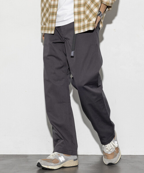 FREAK'S STORE（フリークスストア）の「SOLOTEX ウェービングベルト クライミングパンツ / WEBBING BELT PANTS（チノパンツ・メンズ・チャコールグレー/ブラック/ベージュ/その他7・SMALL/MEDIUM/LARGE）」の20枚目の写真