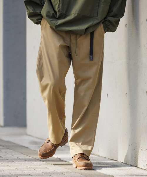 FREAK'S STORE(フリークスストア)の「ウェービングベルト クライミングパンツ Fabric by SOLOTEX(R)(チノパンツ・メンズ・チャコールグレー/ブラック/ベージュ/その他7・SMALL/MEDIUM/LARGE)」の3枚目の写真