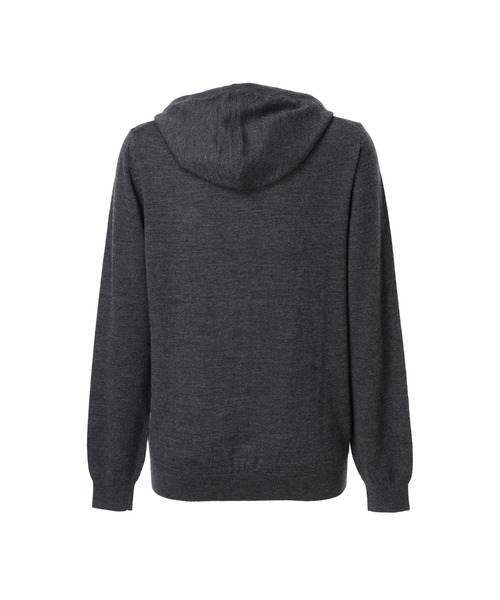 WOMEN エクストラファインメリノウール ニットフーディー（ニット