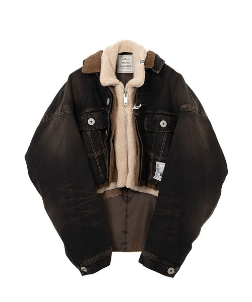 MIHARAYASUHIRO/ミハラヤスヒロ】TRIPLE LAYERED DENIM JACKET