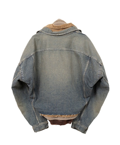 MIHARAYASUHIRO/ミハラヤスヒロ】TRIPLE LAYERED DENIM JACKET