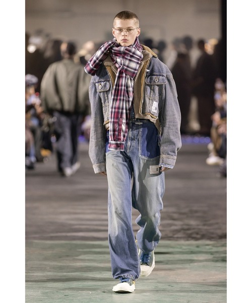 MIHARAYASUHIRO/ミハラヤスヒロ】TRIPLE LAYERED DENIM JACKET