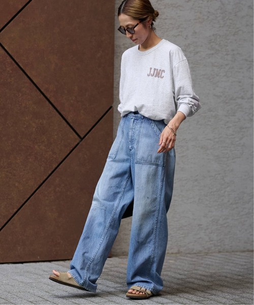 FRAMeWORK（フレームワーク）の「J.J.MERCER 別注ロングスリーブTEE（Tシャツ/カットソー・レディース・チャコールグレー/ライトグレー・FREE）」の18枚目の写真