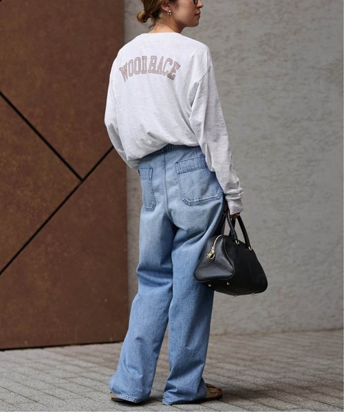 FRAMeWORK（フレームワーク）の「J.J.MERCER 別注ロングスリーブTEE（Tシャツ/カットソー・レディース・チャコールグレー/ライトグレー・FREE）」の20枚目の写真