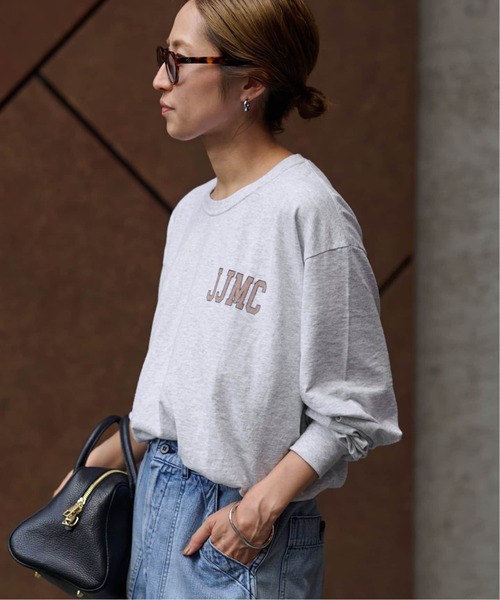 FRAMeWORK（フレームワーク）の「J.J.MERCER 別注ロングスリーブTEE（Tシャツ/カットソー・レディース・チャコールグレー/ライトグレー・FREE）」の21枚目の写真