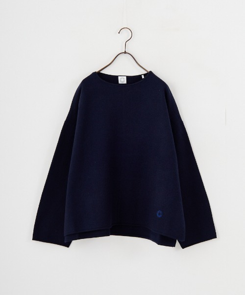 ORCIVAL/オーシバル] クルーネック ウールプルオーバー（ニット