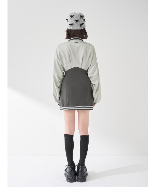 ドルマンスリムスカジャンミニワンピース　Darich 11月末まで早い者勝ち ドルマンスリムスカジャンミニワンピース（ワンピース）｜Darich