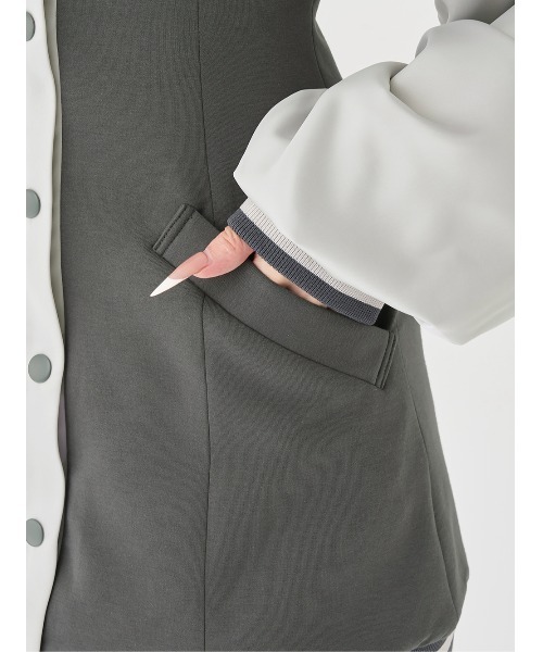 ドルマンスリムスカジャンミニワンピース（ワンピース）｜Darich