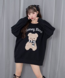 Honey Cinnamon | winterシナモンジャガードビッグニット(ニット/セーター)