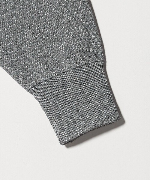 UNITED ARROWS（ユナイテッドアローズ）の「ラメ ニット スウェット ‐ウォッシャブル‐（ニット/セーター・レディース・ナチュラル/ブラック/ダークグレー・FREE）」の21枚目の写真