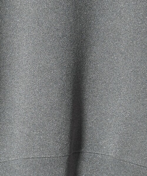 UNITED ARROWS（ユナイテッドアローズ）の「ラメ ニット スウェット ‐ウォッシャブル‐（ニット/セーター・レディース・ナチュラル/ブラック/ダークグレー・FREE）」の12枚目の写真