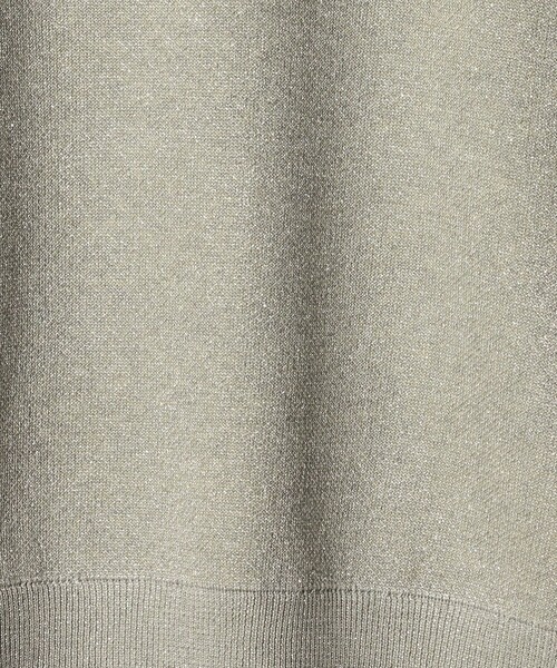 UNITED ARROWS（ユナイテッドアローズ）の「ラメ ニット スウェット ‐ウォッシャブル‐（ニット/セーター・レディース・ナチュラル/ブラック/ダークグレー・FREE）」の6枚目の写真