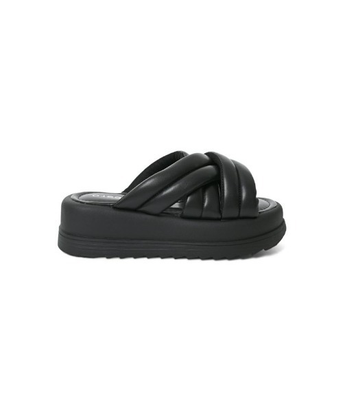 Narcissus(ナルシス)の「パデットスライドサンダル フラットサンダル(サンダル・レディース・ブラック・LARGE/X-LARGE/MEDIUM)」の3枚目の写真