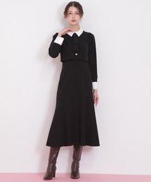 JILL by JILL STUART | ◇ジャケットレイヤードワンピース(ワンピース)