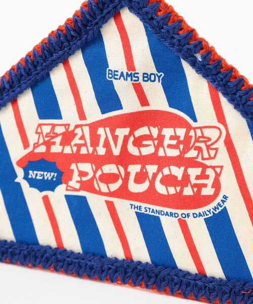 BEAMS BOY(ビームスボーイ)の「【7/24再値下げ】ハンガー ポーチ(ポーチ・レディース・ブルー/レッド・ONE SIZE)」の3枚目の写真