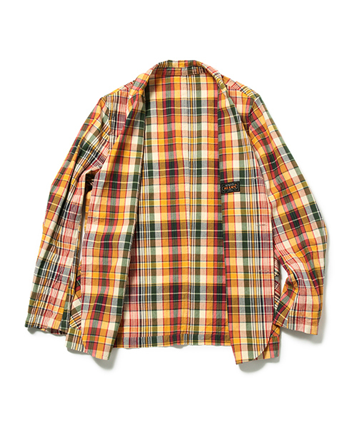 BEAMS+ ビームスプラス　グレンチェック　テーラードジャケット 3B M B:MING by BEAMS（ビーミング by ビームス）NOMAD EVALET(R