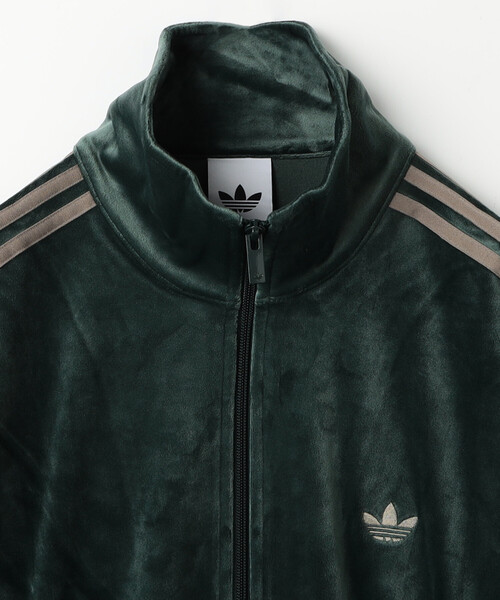 adidas(アディダス)の「adidas/アディダス FB TT VELOUR(その他アウター・メンズ・チャコールグレー/ブラウン/グリーン・MEDIUM/LARGE/X-LARGE)」の5枚目の写真