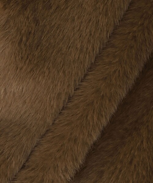 allureville（アルアバイル）の「フェイクミンクファーブルゾン（ブルゾン・レディース・モカ/ダークブラウン・2）」の6枚目の写真