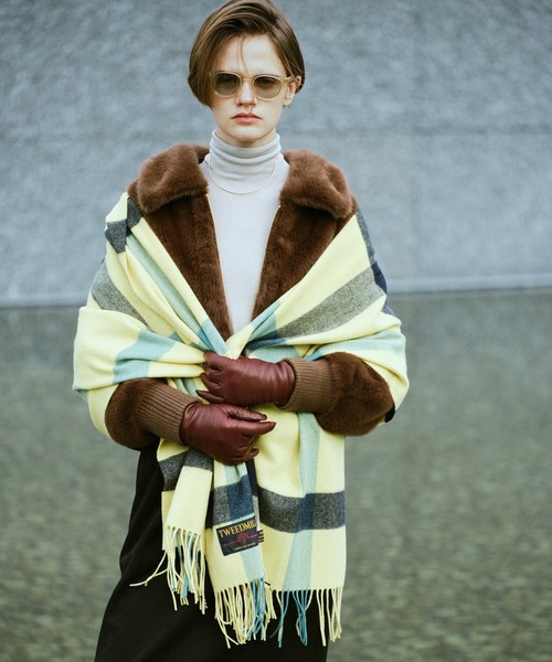 allureville（アルアバイル）の「フェイクミンクファーブルゾン（ブルゾン・レディース・モカ/ダークブラウン・2）」の10枚目の写真