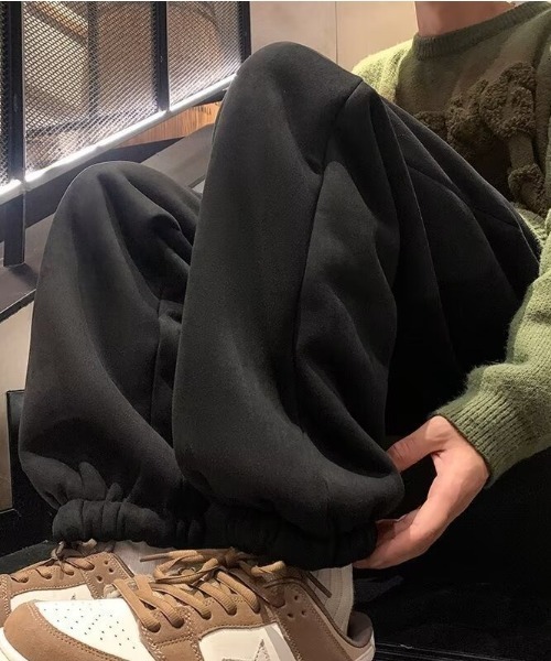 SHEPP(シープ)の「裏ボア ルーズスウェットパンツ(スウェットパンツ・レディース・カーキ/ブラック・L/M)」の15枚目の写真