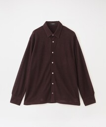 LOVELESS（ラブレス）の「ウールレースジャカードニットシャツ（シャツ/ブラウス）」