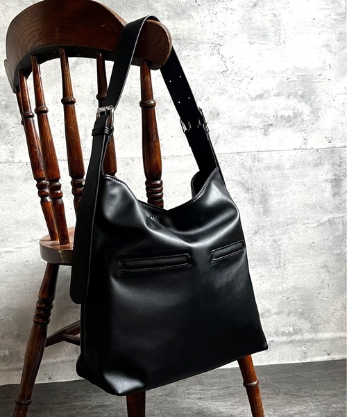 POUTOJOURU（ポートジュール）の「【ポートジュール】ワイドハンドルトートバッグ　/　A4サイズ　14インチ（トートバッグ・レディース・グレー/ブラック/ブラウン・FREE）」の8枚目の写真