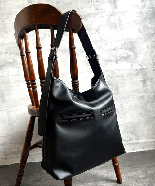 POUTOJOURU（ポートジュール）の「【ポートジュール】ワイドハンドルトートバッグ　/　A4サイズ　14インチ（トートバッグ・レディース・グレー/ブラック/ブラウン・FREE）」の9枚目の写真