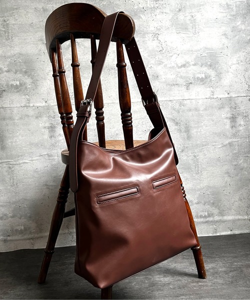 POUTOJOURU（ポートジュール）の「【ポートジュール】ワイドハンドルトートバッグ　/　A4サイズ　14インチ（トートバッグ・レディース・グレー/ブラック/ブラウン・FREE）」の10枚目の写真