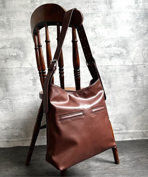 POUTOJOURU（ポートジュール）の「【ポートジュール】ワイドハンドルトートバッグ　/　A4サイズ　14インチ（トートバッグ・レディース・グレー/ブラック/ブラウン・FREE）」の11枚目の写真