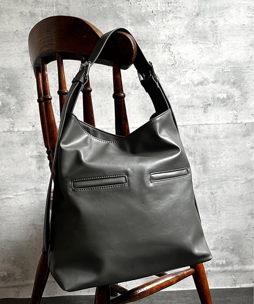 POUTOJOURU（ポートジュール）の「【ポートジュール】ワイドハンドルトートバッグ　/　A4サイズ　14インチ（トートバッグ・レディース・グレー/ブラック/ブラウン・FREE）」の7枚目の写真