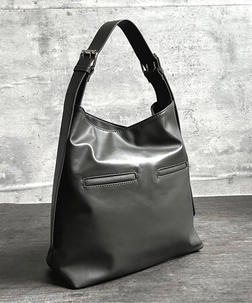 POUTOJOURU（ポートジュール）の「【ポートジュール】ワイドハンドルトートバッグ　/　A4サイズ　14インチ（トートバッグ・レディース・グレー/ブラック/ブラウン・FREE）」の4枚目の写真