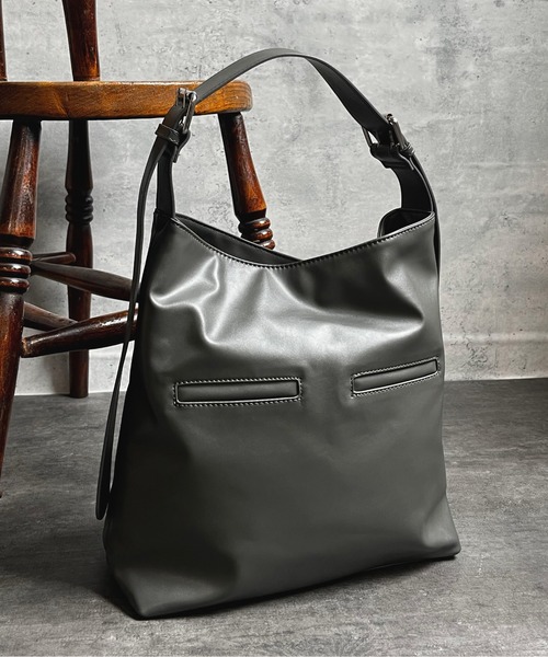 POUTOJOURU（ポートジュール）の「【ポートジュール】ワイドハンドルトートバッグ　/　A4サイズ　14インチ（トートバッグ・レディース・グレー/ブラック/ブラウン・FREE）」の13枚目の写真