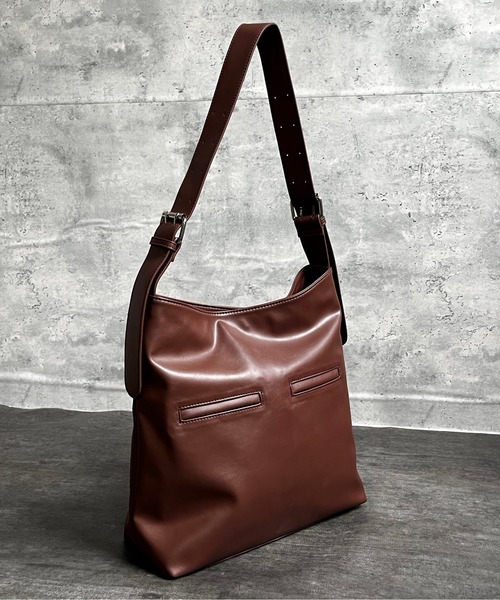 POUTOJOURU（ポートジュール）の「【ポートジュール】ワイドハンドルトートバッグ　/　A4サイズ　14インチ（トートバッグ・レディース・グレー/ブラック/ブラウン・FREE）」の12枚目の写真