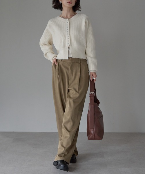 POUTOJOURU（ポートジュール）の「【ポートジュール】ワイドハンドルトートバッグ　/　A4サイズ　14インチ（トートバッグ・レディース・グレー/ブラック/ブラウン・FREE）」の16枚目の写真