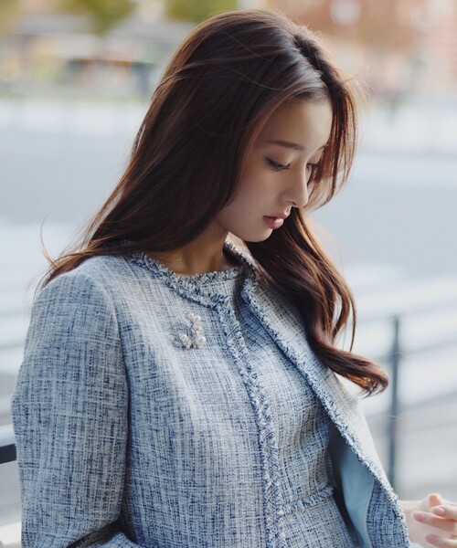 TOCCA(トッカ)の「WITH FLORA 2WAY BROOCH NECKLACE ブローチネックレス(ブローチ/コサージュ・レディース・シルバー系/ゴールド系・F)」の3枚目の写真