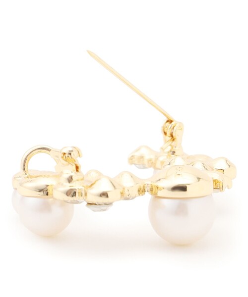 TOCCA(トッカ)の「WITH FLORA 2WAY BROOCH NECKLACE ブローチネックレス(ブローチ/コサージュ・レディース・シルバー系/ゴールド系・F)」の20枚目の写真