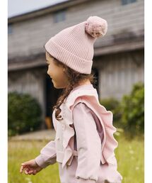 JAMIE KAY（ジェイミーケイ）の「ポンポンニット帽（ニットキャップ/ビーニー）」