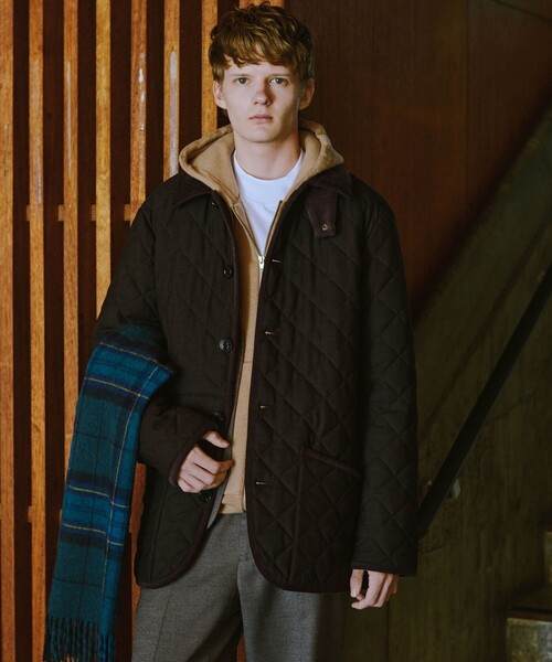 セール】【別注】＜Traditional Weatherwear＞GLR バーズアイ ブラウン