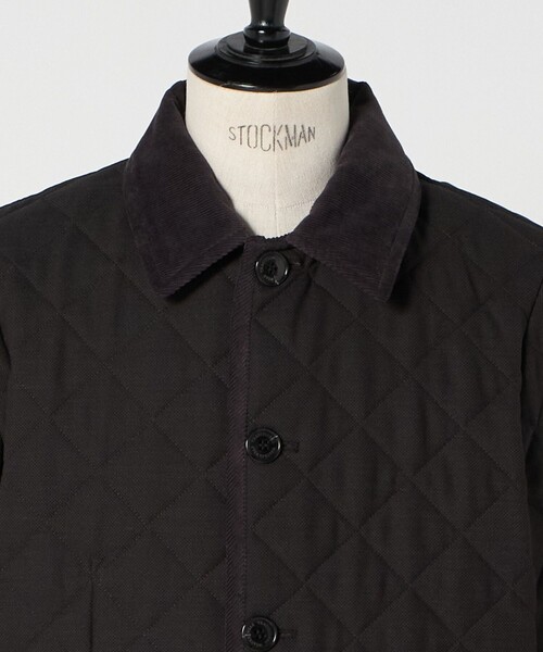 Traditional Weatherwear(トラディショナルウェザーウェア)の「【別注】<Traditional Weatherwear>GLR バーズアイ ブラウン WAVERLY キルティングジャケット(その他アウター・メンズ・ダークブラウン・42/40/38)」の8枚目の写真