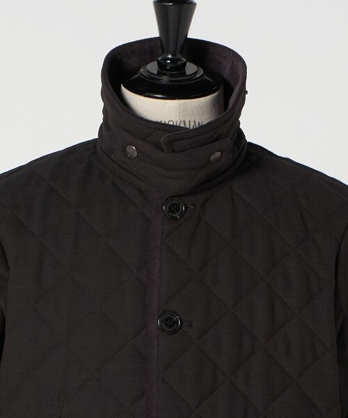 Traditional Weatherwear(トラディショナルウェザーウェア)の「【別注】<Traditional Weatherwear>GLR バーズアイ ブラウン WAVERLY キルティングジャケット(その他アウター・メンズ・ダークブラウン・42/40/38)」の9枚目の写真