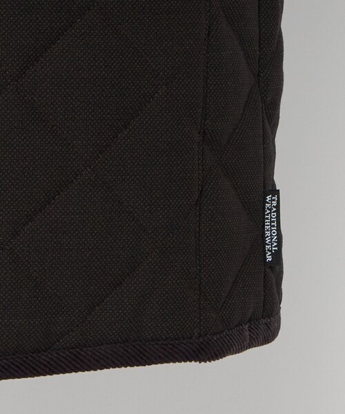 Traditional Weatherwear(トラディショナルウェザーウェア)の「【別注】<Traditional Weatherwear>GLR バーズアイ ブラウン WAVERLY キルティングジャケット(その他アウター・メンズ・ダークブラウン・42/40/38)」の11枚目の写真