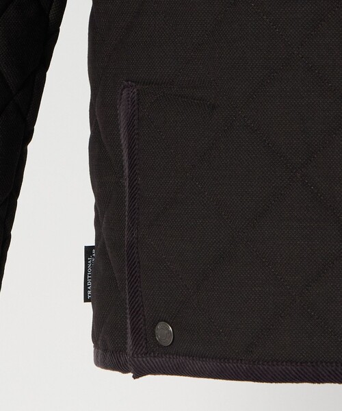 Traditional Weatherwear(トラディショナルウェザーウェア)の「【別注】<Traditional Weatherwear>GLR バーズアイ ブラウン WAVERLY キルティングジャケット(その他アウター・メンズ・ダークブラウン・42/40/38)」の12枚目の写真